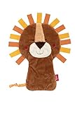 Zipfel-Schmusetuch für Babys und Kleinkinder, Freundlicher Löwe - Das ideale Geschenk zur Geburt oder Taufe