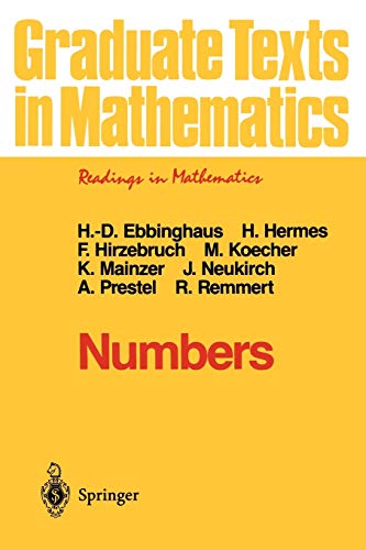 Preisvergleich Produktbild Numbers (Graduate Texts in Mathematics, Band 123)