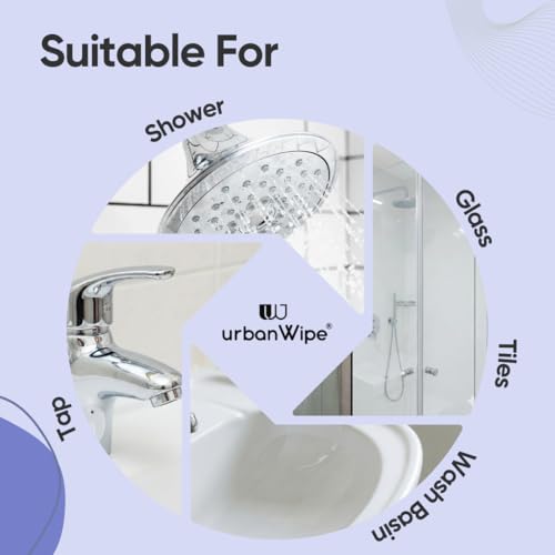 Image of UrbanWipe | Tap Cleaner & Limescale Remover | India's Advanced Formula for Hard Water Stains | Designed for Indian water conditions | 500ml | All Purpose Cleaner for Taps, Shower, fittings and mirror