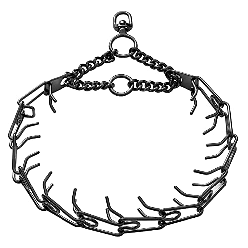 The Adjustable Black Pinch Dog Training Collars 10 Aiyidi Dog Prong Collar Stainless Steel Metal Chain Dog Pinch ...