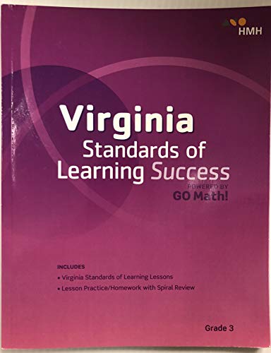 Virginia Standards of Learning Success, Grade 3... 1328845540 Book Cover