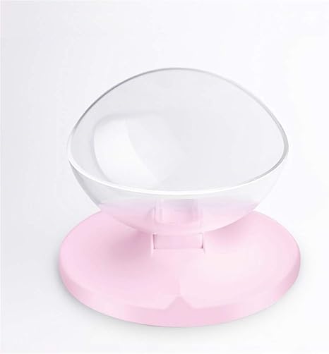 Amazon Co Jp Ntuoo マルチアングル調整可能 猫ボウル 犬の食べ物 洗面台 小さな卵の殻 透明ディッシュラック ノンスリップ 飲料水供給ツール ペット用品 ピンク ホワイト ピンク 156 802 455 ペット用品