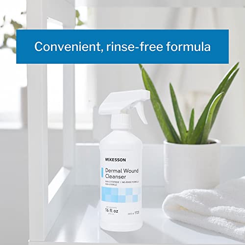 McKesson Dermal Wound Care Cleanser Spray, Cuts, Burns, Sores, 16 oz, 1 ct - image 4