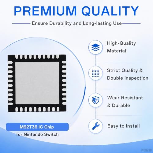 WCDZSU M92T36 IC Chip Replacement for Nintendo Switch Console Motherboard - 3