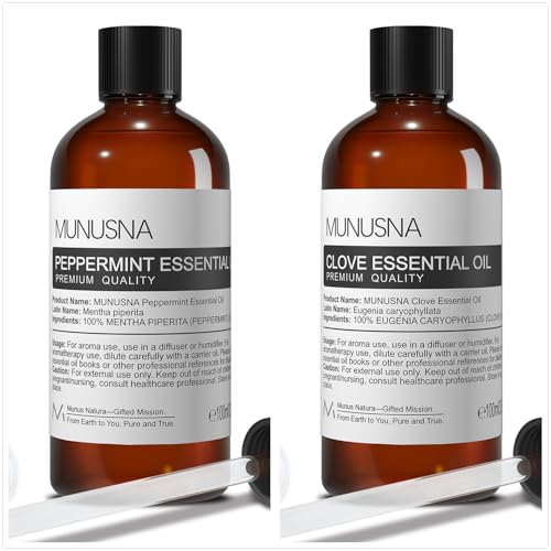 Aceite Esencial de Menta y Clavo para Aromaterapia
