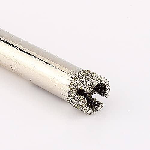 Juego 12 brocas diamantadas 6 mm para vidrio y cerámica miniatura 2