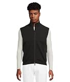 Gilet realizzato in un confortevole misto cotone stretch e tessuto tecnico