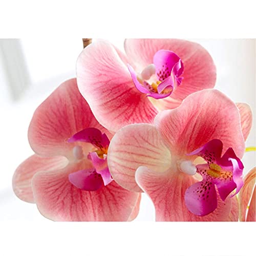 Faux bonsaï d'orchidées pour décoration de centre de table de mariage