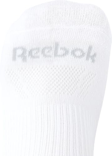 Image of Reebok Womens Quarter Socks 6 Pack Comfort Cushioned Athletic Socks | Moisture-wicking Fabric Keeps Feet Dry, Flexible Knit Hugs the Arch, Plush Footbed Absorbs Shock