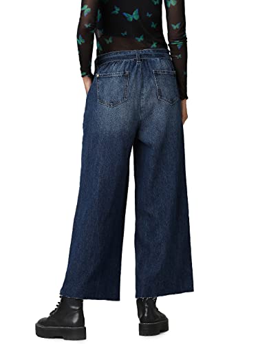 Image of ONLY Women Navy Blue Straight Fit Low-Rise Light Fade Jeans