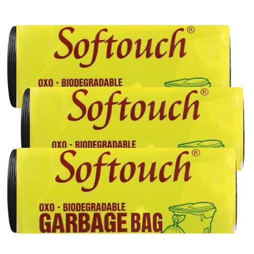 See full amazon price history chart for Softouch Garbage Bags (Black, Small, 17 x 19 Inches) - 30 Bags/Roll, 90 Count - Pack of 3 | Durable Plastic Trash Bags for Home Softouch Garbage Bags (Black, Small, 17 x 19 Inches) - 30 Bags/Roll, 90 Count - Pack of 3 | Durable Plastic Trash Bags for Home (B0CWDTDQVN) Amazon Price History, Amazon Price Tracker