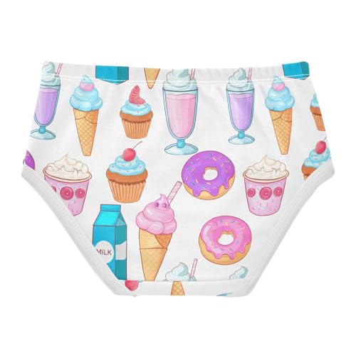 Desserts Cupcakes Milkshakes Toddler Girls's Underwear 2T 202c18592