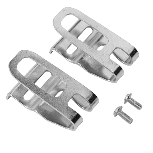 2 Stück Gürtelclip mit Schrauben 2609111584 für Bosch 18 V Akku-Bohrschrauber und Schraubenschlüssel, kompatibel mit Modellnummern