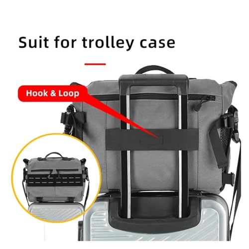 Sac tactique 15,6 pouces pour protéger son PC en voyage - 3
