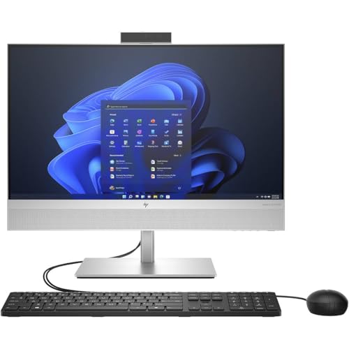 Image of HP EliteOne 840 G9 All-in-One Computer - Intel Core i5 13th Gen i5-13500 Tetradeca-core (14 Core) - 16 GB RAM DDR5 SDRAM - 512 GB M.2 PCI Express NVMe SSD - 23.8 inch Full HD 1920 x 1080 - Desktop