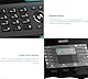 Snom D815W Schnurloses WLAN-Tischtelefon - 5 IPS-Farbdisplay, 10 Funktionstasten, Dual-Band Wi-Fi - Professionelles VoIP-Telefon für Unternehmen und Büros, kompatibel mit gängigen Telefonanlagen