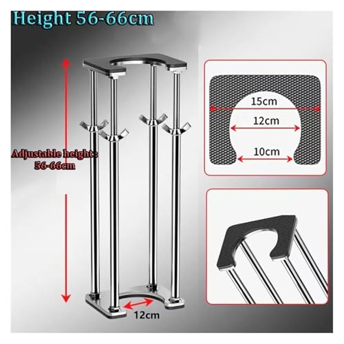 Soporte ajustable para lavabo bajo encimera y patas resistentes de baño estancas 7