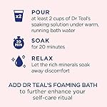 Dr Teal's Epsom Salt Magnesium Soak, Restore & Replenish with Pink Himalayan Salt, 3 lbs - Image 4