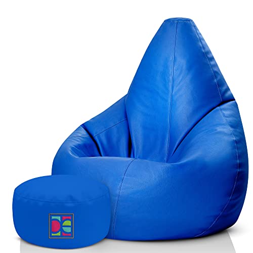 Puff Pera XXL con Relleno Incluido: Puff