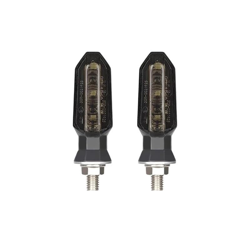 Feu stop motocyclette clignotant LED ambre pour remplacer l'optique d'origine
