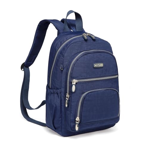 AOTIAN Frauen Rucksack Klassische Leichte Kleine Tagesrucksack Damen Nylon City Pack Jugendliche...