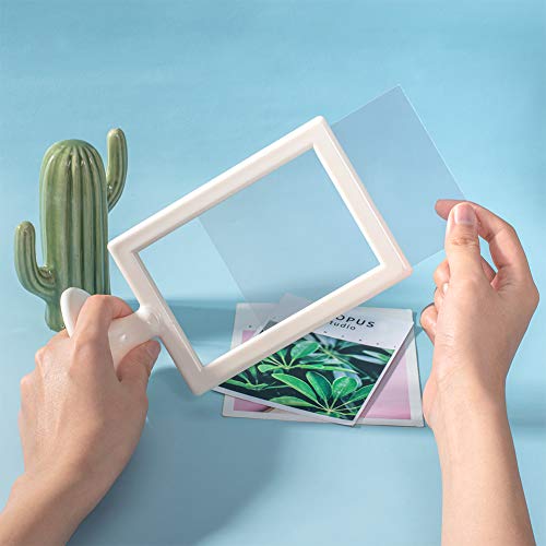 Image of OLYCRAFT Acrylic Sheets 20 Packs 6x4 Inch 0.50.9mm Thick Transparent Protective Sheets for Photo Frame Projects Display