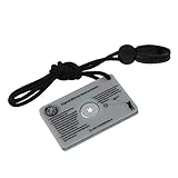 TOOGOO(R) Espejo de senal de rescate de emergencia supervivencia multifuncional...