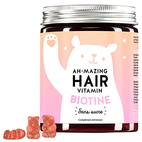 Bears with Benefits Ah-Mazing Multi-Vitamine Cheveux avec Biotine sans Sucre 60 Unités Cover