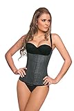 Ann Chery 2028 Semi-Vest Latex Waist Trainer Cincher Corset Faja Body Shaper Girdle (40) Black