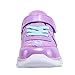 AkkPeiex Kids Led Shoes Toddler Girls Fashion Light Up Sneaker(Multi/Lilac,11)