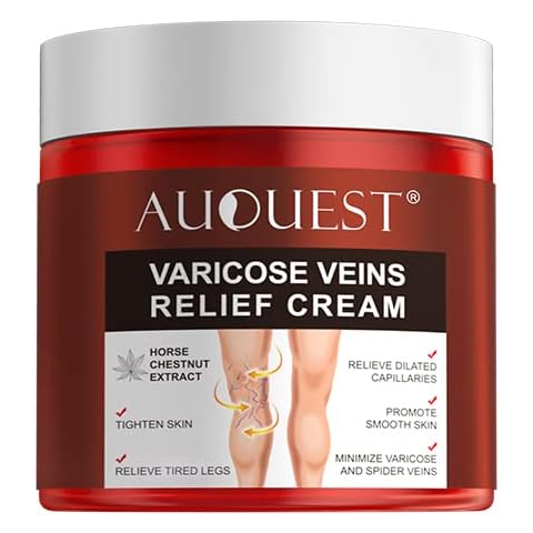 Varicose Veins Relief Cream Tired Dilated Capillaries Treatment Vasculitis Phlebitis Spider Pain Relief Body Care Cover