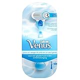 La afeitadora Venus Smooth para mujer es la primera afeitadora de 3 cuchillas de Gillette diseñada para mujeres