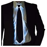 Neon Nightlife Light Up Neck Tie for Men, White