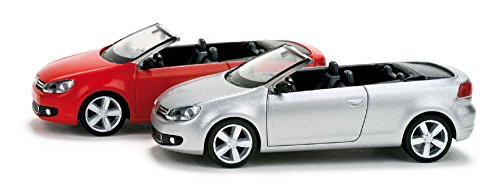 Preisvergleich Produktbild Herpa 034869 - VW Golf Cabrio metallic 2011