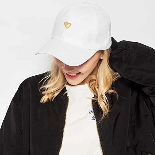 Image of XYIYI Original Classic Cotton Baseball Cap Adjustable Dad Hat Unconstructed Plain Cap