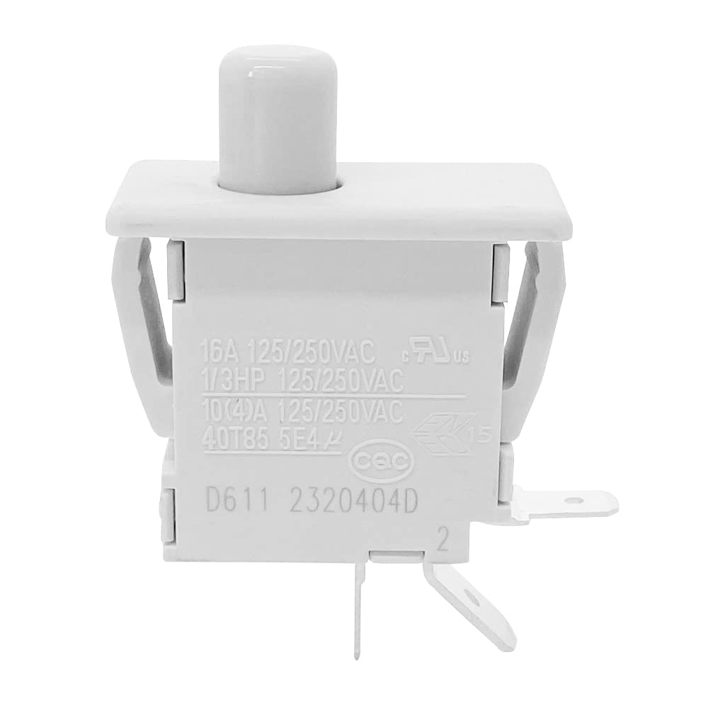 JFQWLEWE4M415 Dryer Door Switch Replacement for GE Hotpoint Dryer Parts, Replaces AP4366862 EA2344321 PS2344321 1472475 WE4M126 WE4M157 WE4M349 WE4M335