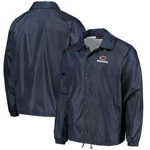 Image of Men's Royal Buffalo Bills Coaches Classic Raglan Full-Snap Windbreaker Jacket