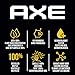 AXE Men's 3-in-1 Face, Body Wash & Shampoo Variety 5-Pack (Apollo, Dark Temptation, Black, Excite, Phoenix) 12 Hour Invigorating Scents, 16 Fl Oz Each