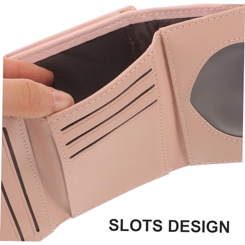 Compact Cute Wallet PU Coin Bag Small Card Organizer Clutch Purse for Outdoor Shopping Travel with Multiple Slots Lightweight Portable Accessory3
