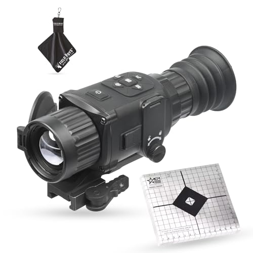 AGM Global Vision Rattler TS35-384 Thermal Imaging Riflescope for Hunting - 8X Digital Zoom, 35mm Lens. Includes Thermal Targets and Optics Cleaning Cloth
