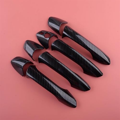 Tapas embellecedoras de carbono para Benz W204 W212 de ajuste exterior exacto