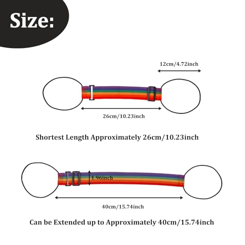 Image of 4PCS Adjustable Elastic Luggage Straps Bag Bungees for Carry Bag, Travel Belt Luggage Fixing Strap Clamping Strap, Water-Resistant, Travel Belt for Luggage Over Handle