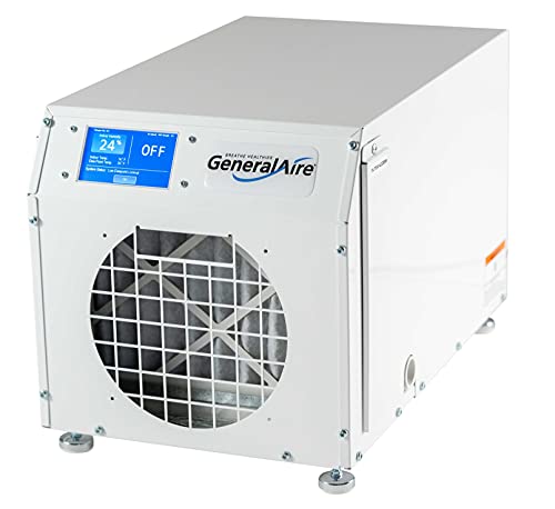 Generalaire 5333 75 Pint Crawlspace Or Basement Whole House Wi-Fi And Touch Screen Control Dehumidifier thumb #1
