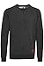 Produktbild Solid VituNeck Herren Sweatshirt Pullover Pulli Mit Rundhalsausschnitt, Größe:M, Farbe:Med Grey (8254)