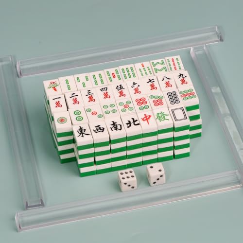 Juego de Mahjong Mini 144 Piezas Bloques de Construcción