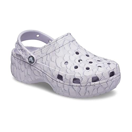 Image of Crocs Women's Classic Graphic Platform Clogs