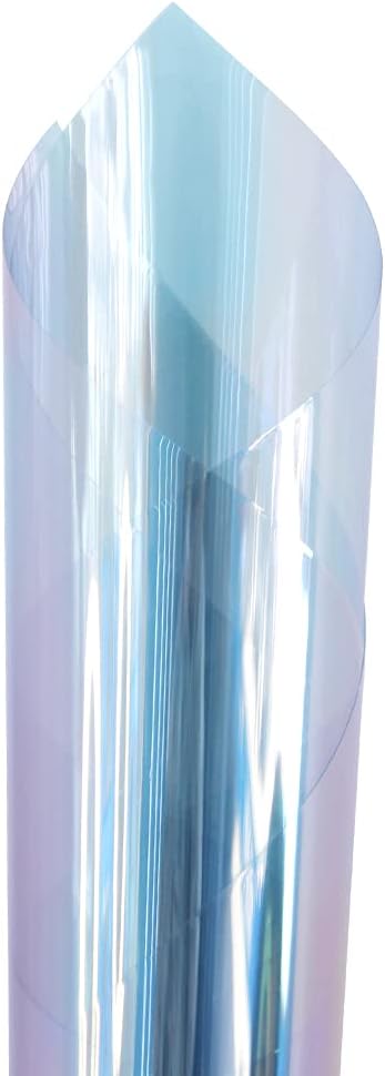 Sunice Chameleon Blue Window Tint for Car Windshield Gass Sun Blocking 75% VLT Vehicle Side Rear Windows Anti UV 30"x118" Roll