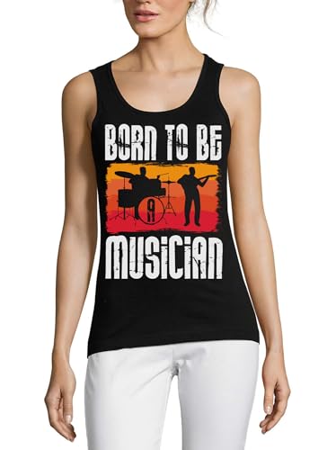 Débardeur Born to Be A Musician haut coton coloré pour exprimer votre âme