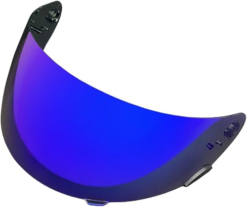 Miniatura 6 de Escudo para Bell RS-1 Qualifier DLX, Vórtice, Revólver, RS-1, RS-2 Visera de protección solar para casco de Moto (azul profundo)
