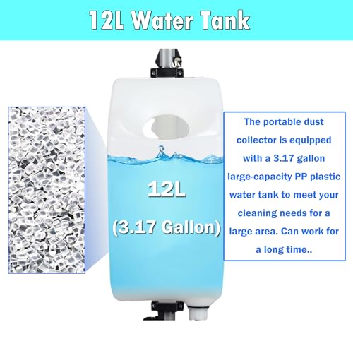 INTSUPERMAI Floor Scrubber Buffer 18\" Commercial Floor Polisher Heavy Duty Single Pad Tile Scrubber Industrial Floor Polisher Buffer Machine 175rpm/min 110V - Thumbnail 3